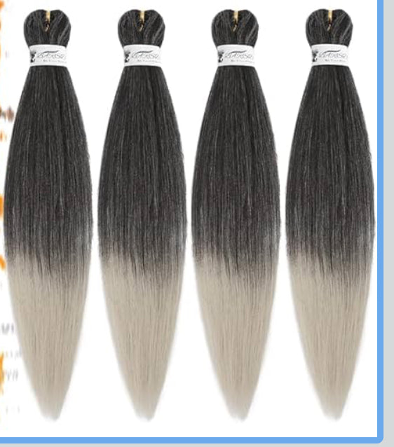 Mèches pour braids pré-étirées facile à coiffer