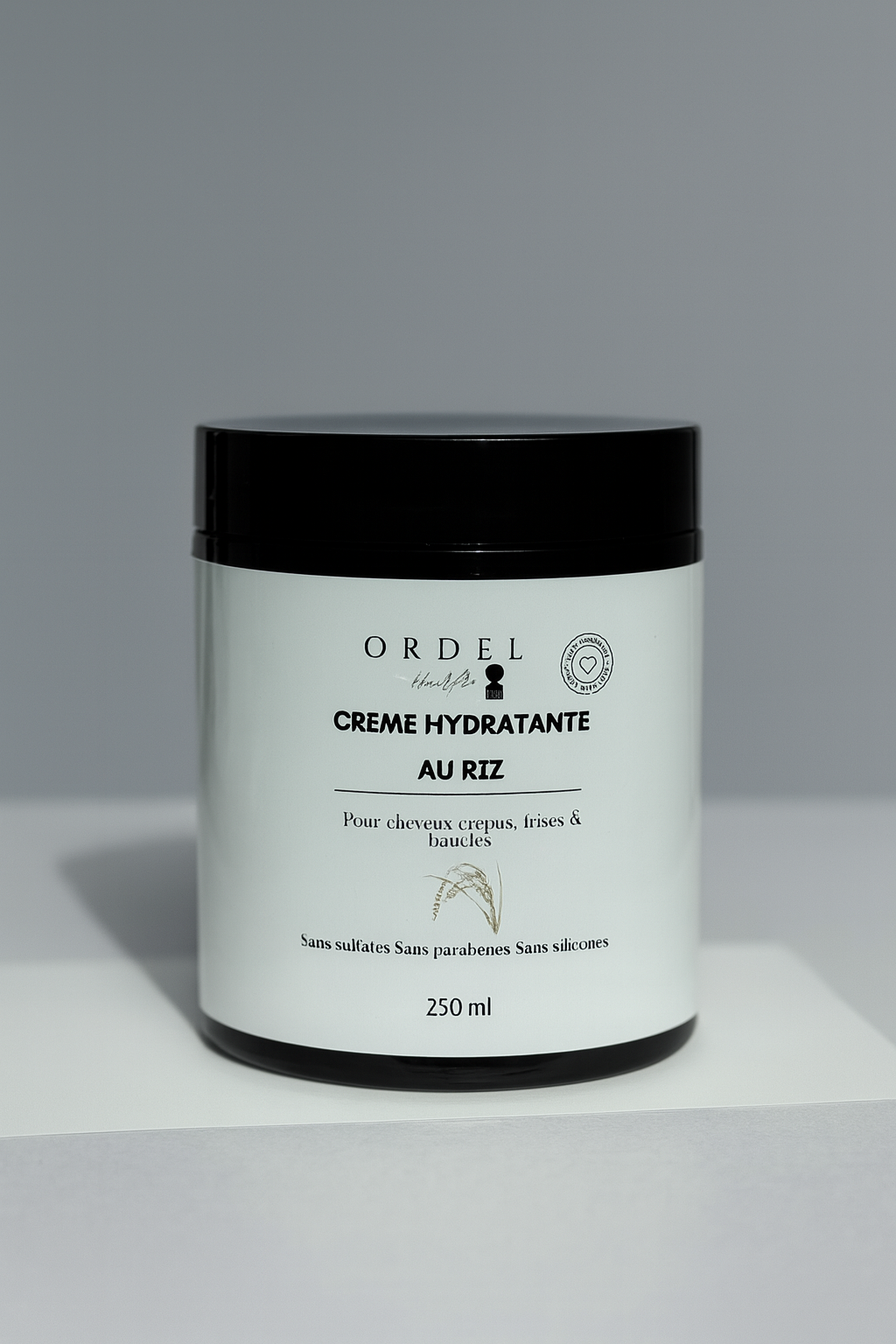Crème Capillaire Hydratante au Riz – Ordelhairfro
