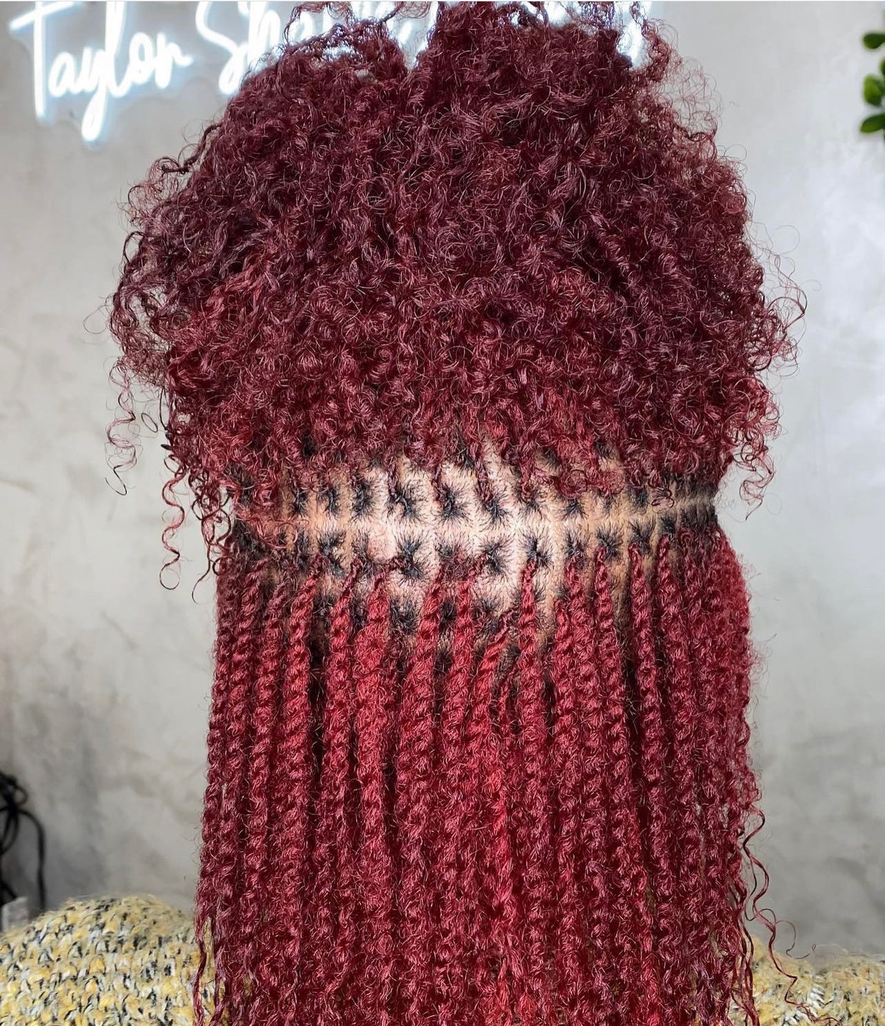Cheveux Afro kinky