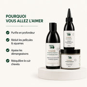 💙 Pack Traitement Complet CURASCALP – Adieu Pellicules & Démangeaisons