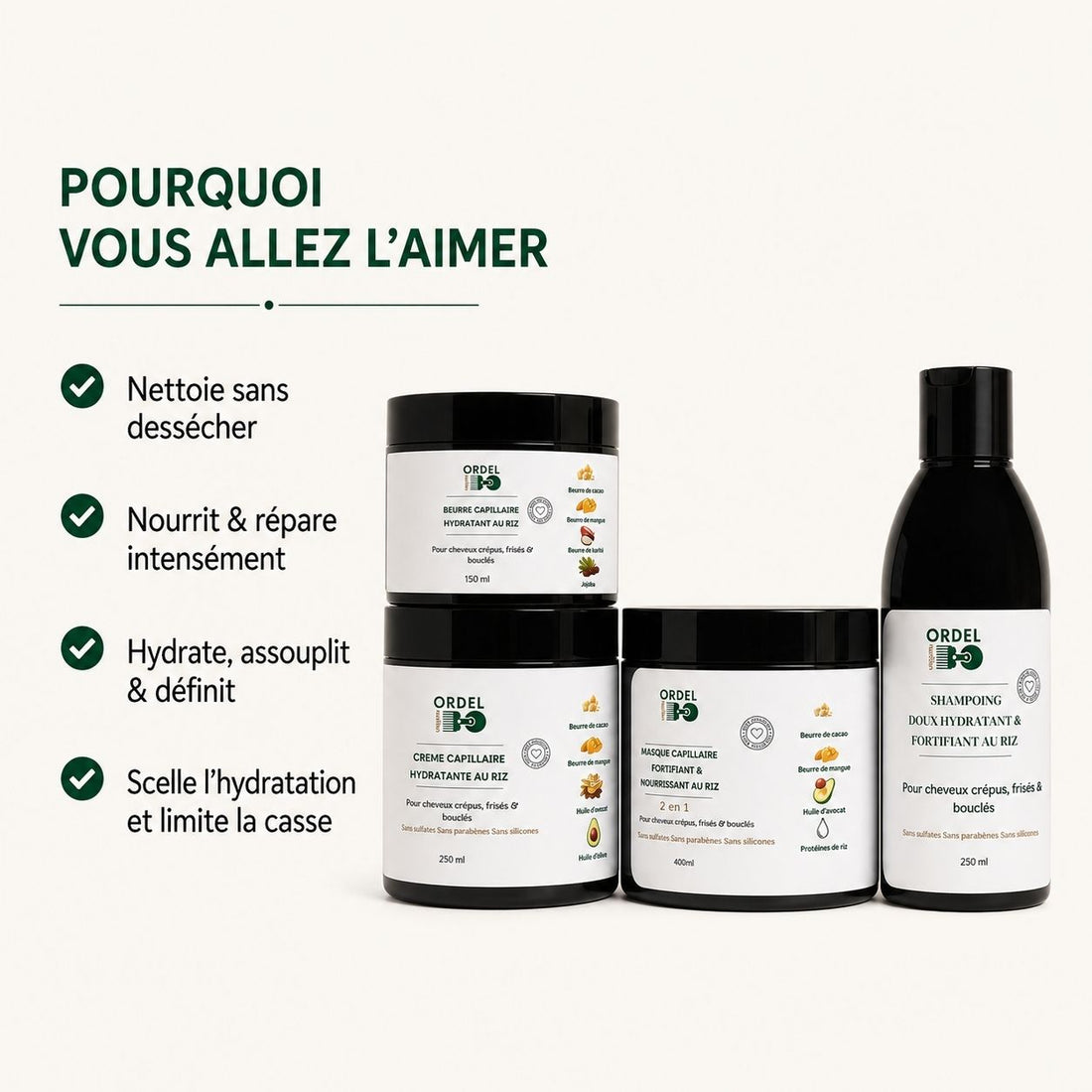 🌾 Pack  POUSSE, FORCE & NUTRITION – L'Ultime Rituel au riz