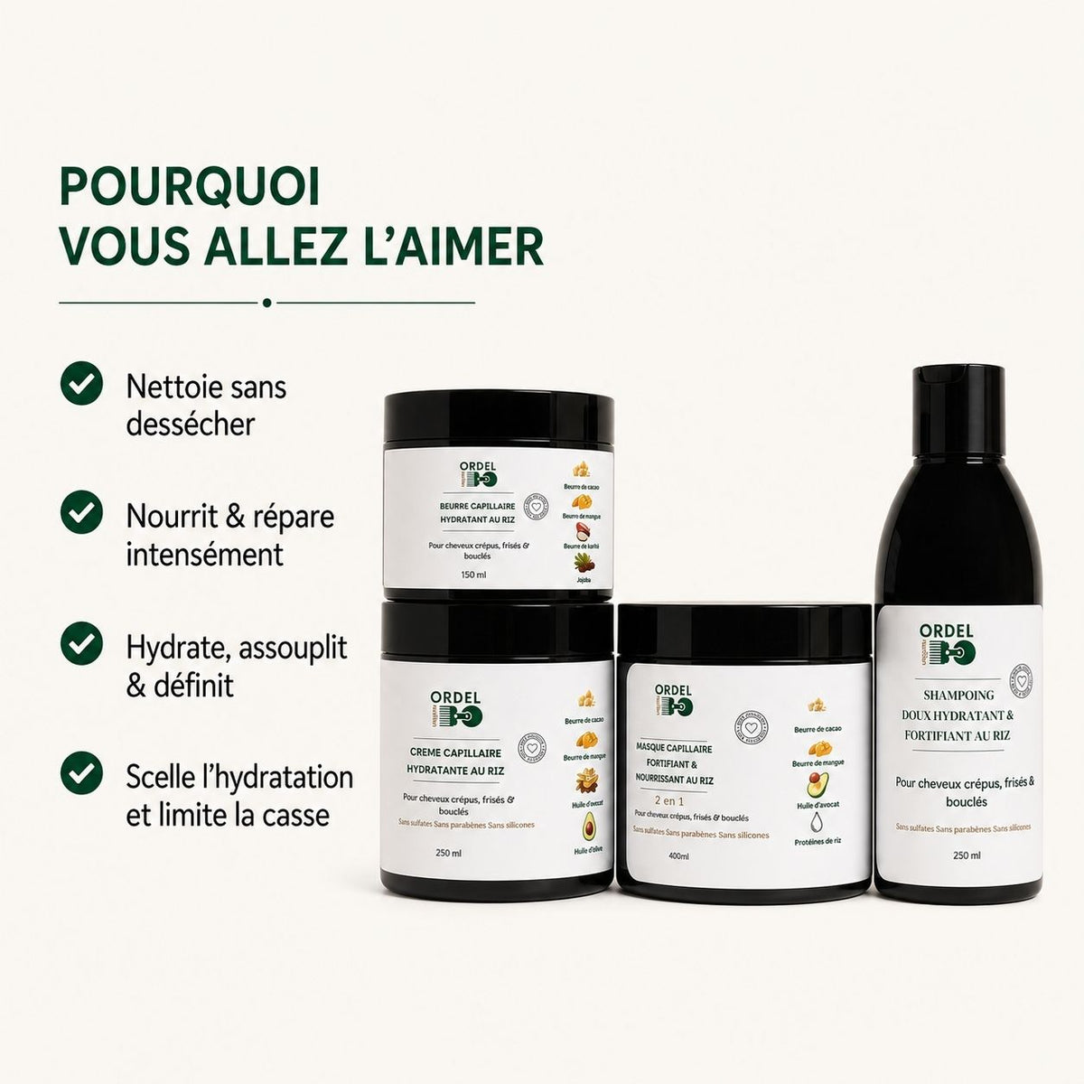 🌾 Pack  POUSSE, FORCE & NUTRITION – L'Ultime Rituel au riz