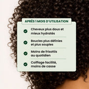 🧴Crème Capillaire Hydratante au Riz – Souplesse & Définition