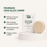 🧼 Shampoing Solide au Riz – Force, Pureté & Éco-Responsable