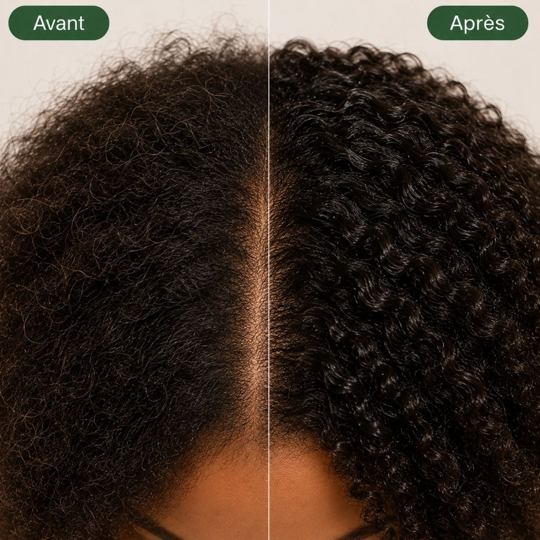 🧴Crème Capillaire Hydratante au Riz – Souplesse & Définition