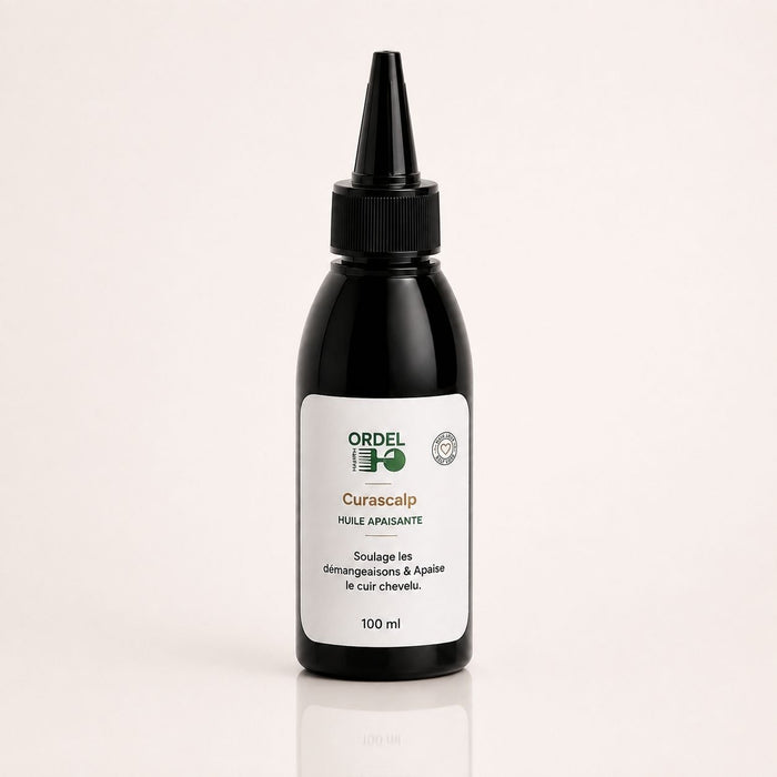 💧 Huile Apaisante & Purifiante – Soin Ciblé | CURASCALP