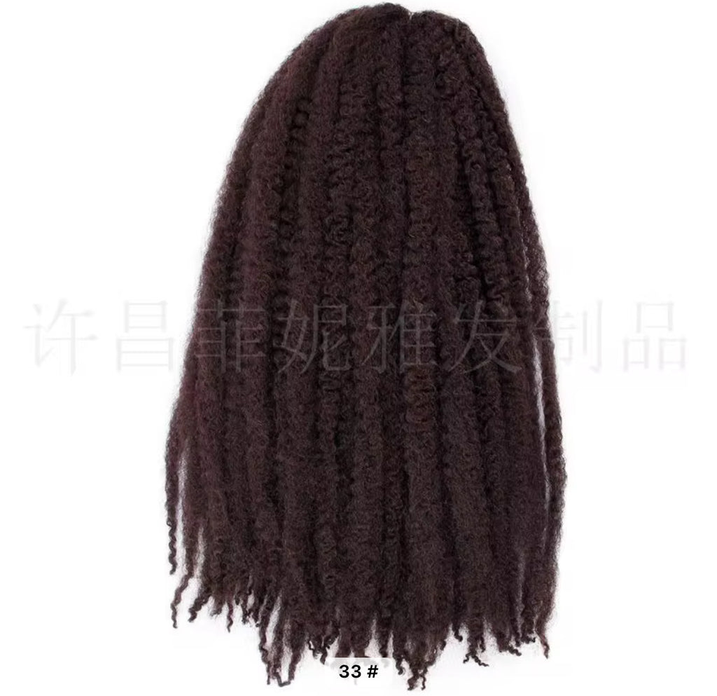 Marley twist afro braids