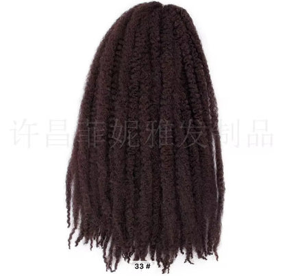Marley twist afro braids