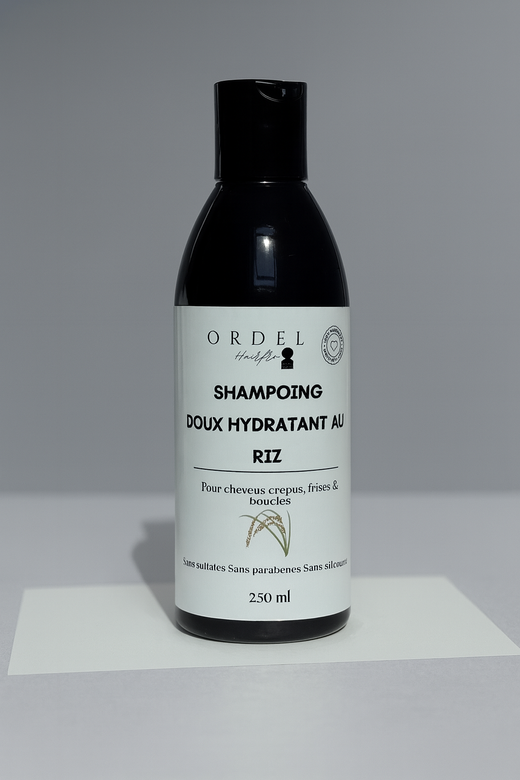 Shampoing Liquide Doux au Riz – Ordelhairfro