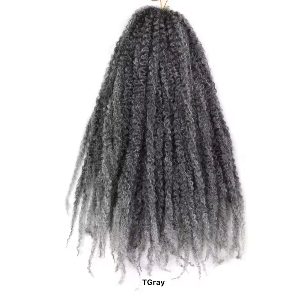 Marley twist afro braids