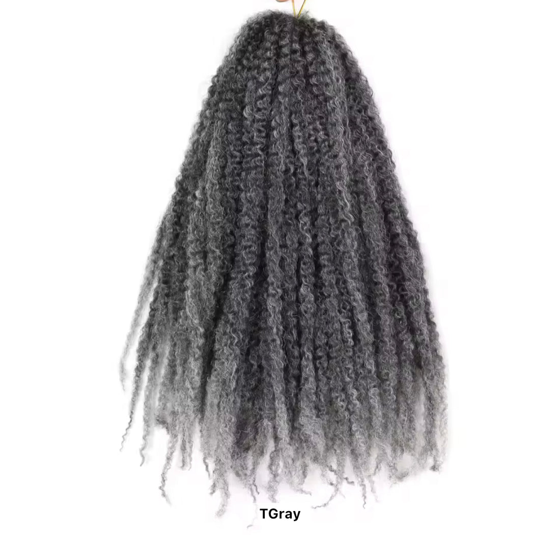 Marley twist afro braids