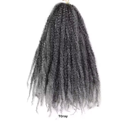 Marley twist afro braids