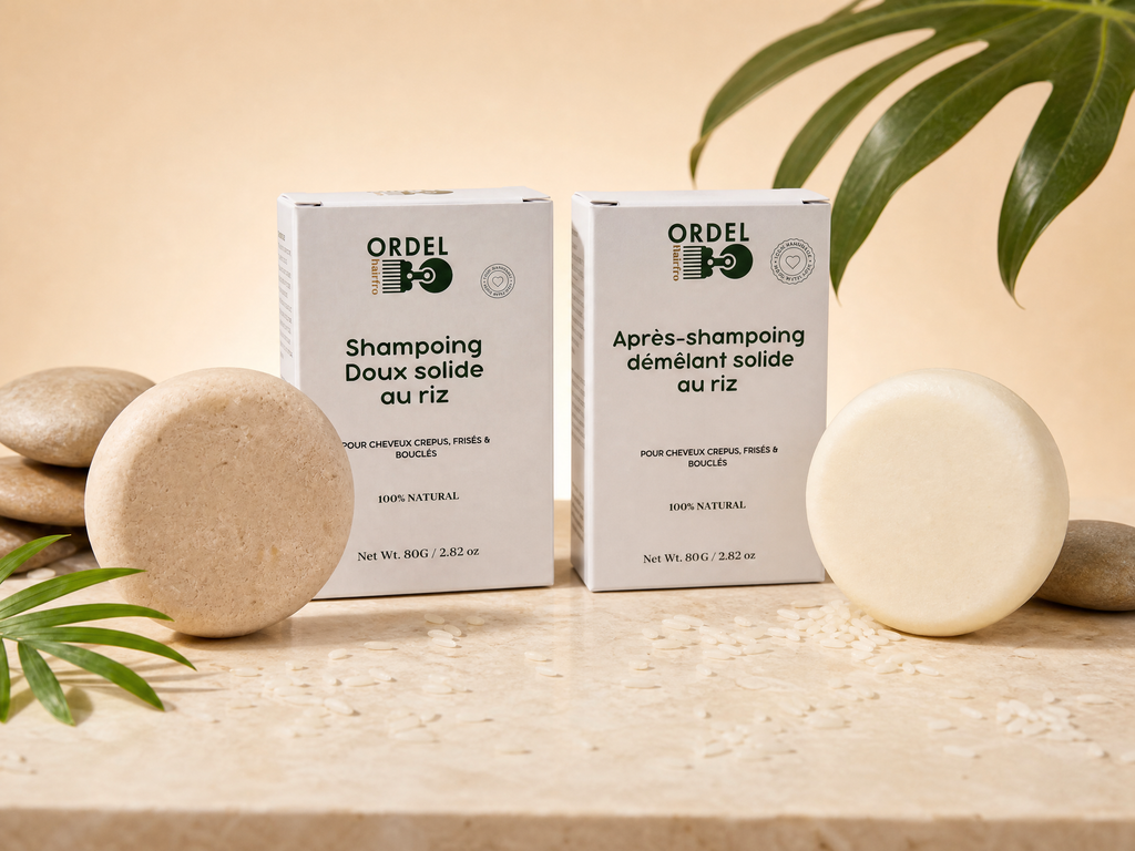 🌿 Duo Solide "Force &Nutrition" (Shampoing + Après-Shampoing )
