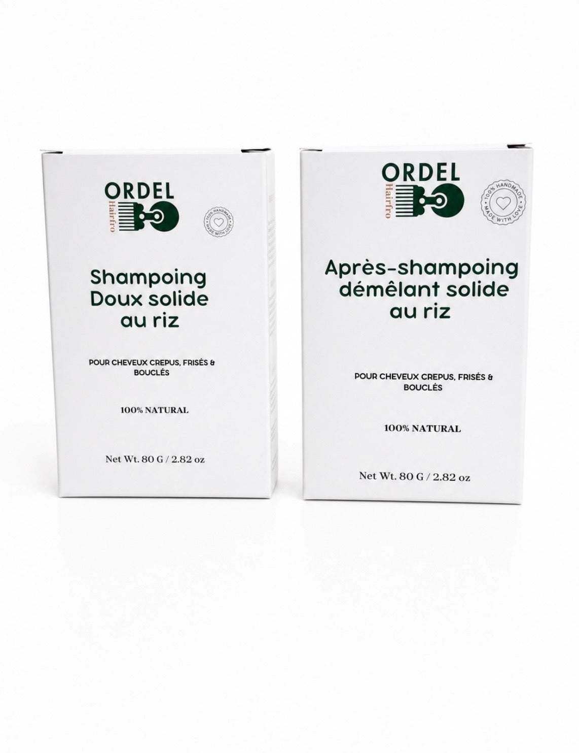🌿 Duo Solide "Force &Nutrition" (Shampoing + Après-Shampoing )