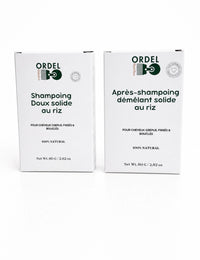 🌿 Duo Solide "Force &Nutrition" (Shampoing + Après-Shampoing )