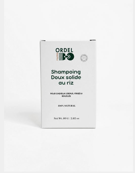 🧼 Shampoing Solide au Riz – Force, Pureté & Éco-Responsable