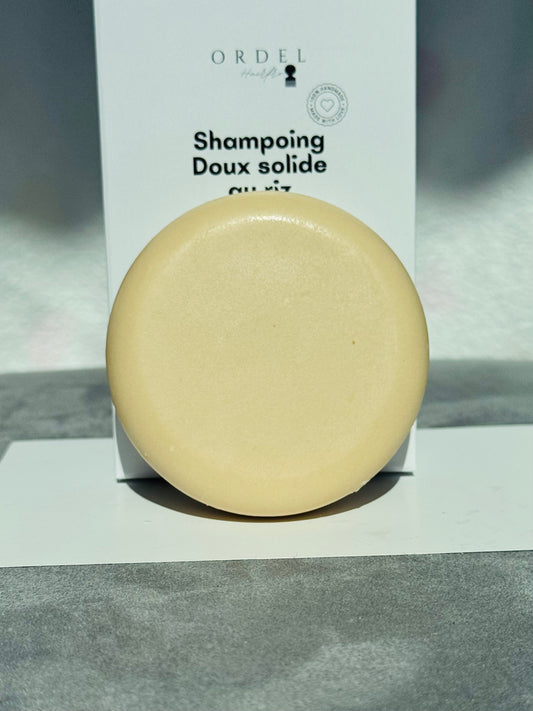 Shampoing Solide Fortifiant au Riz – Ordelhairfro