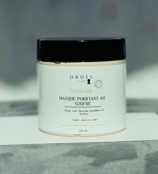 Masque Purifiant Détox – CURASCALP by Ordelhairfro