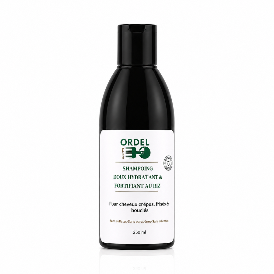 🌾Shampoing Doux au Riz - Force & Éclat
