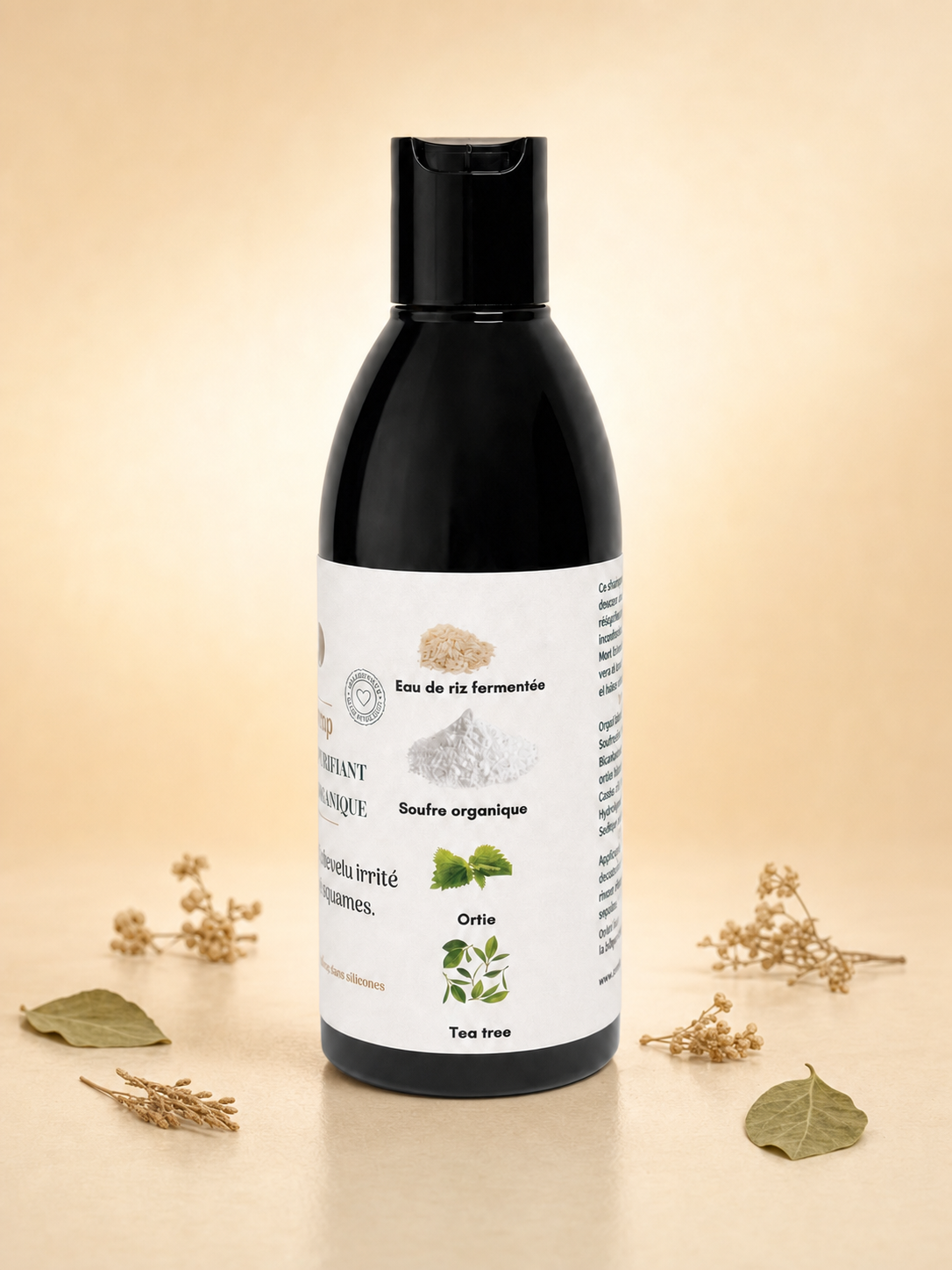 🧊 Shampoing Purifiant au Soufre organique – Équilibre & Fraicheur | CURASCALP