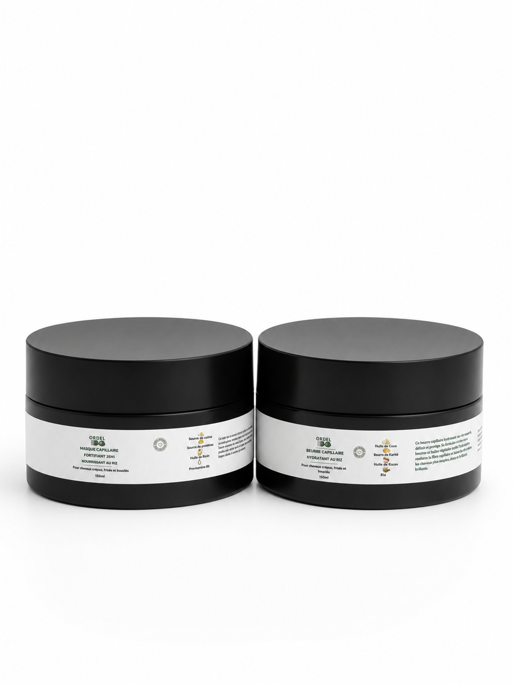 ✈️ Kit Voyage & Découverte – Rituel Complet au Riz (4 x 100ml)/ Duo Détoxiques curascalp (2 x 100 ml)
