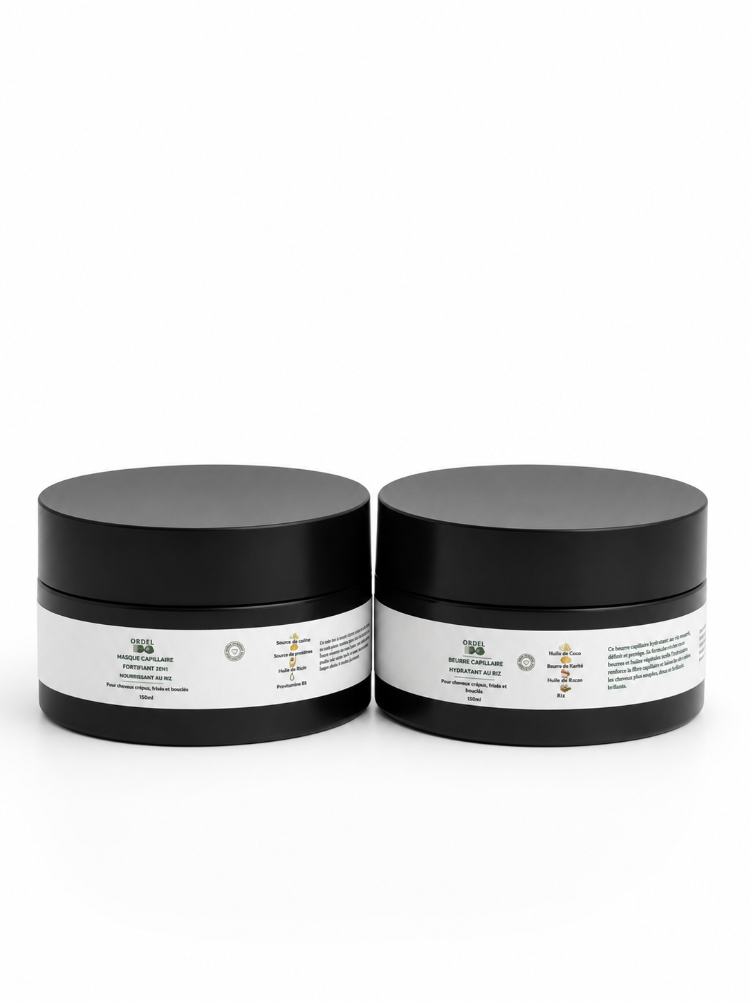 ✈️ Kit Voyage & Découverte – Rituel Complet au Riz (4 x 100ml)/ Duo Détoxiques curascalp (2 x 100 ml)