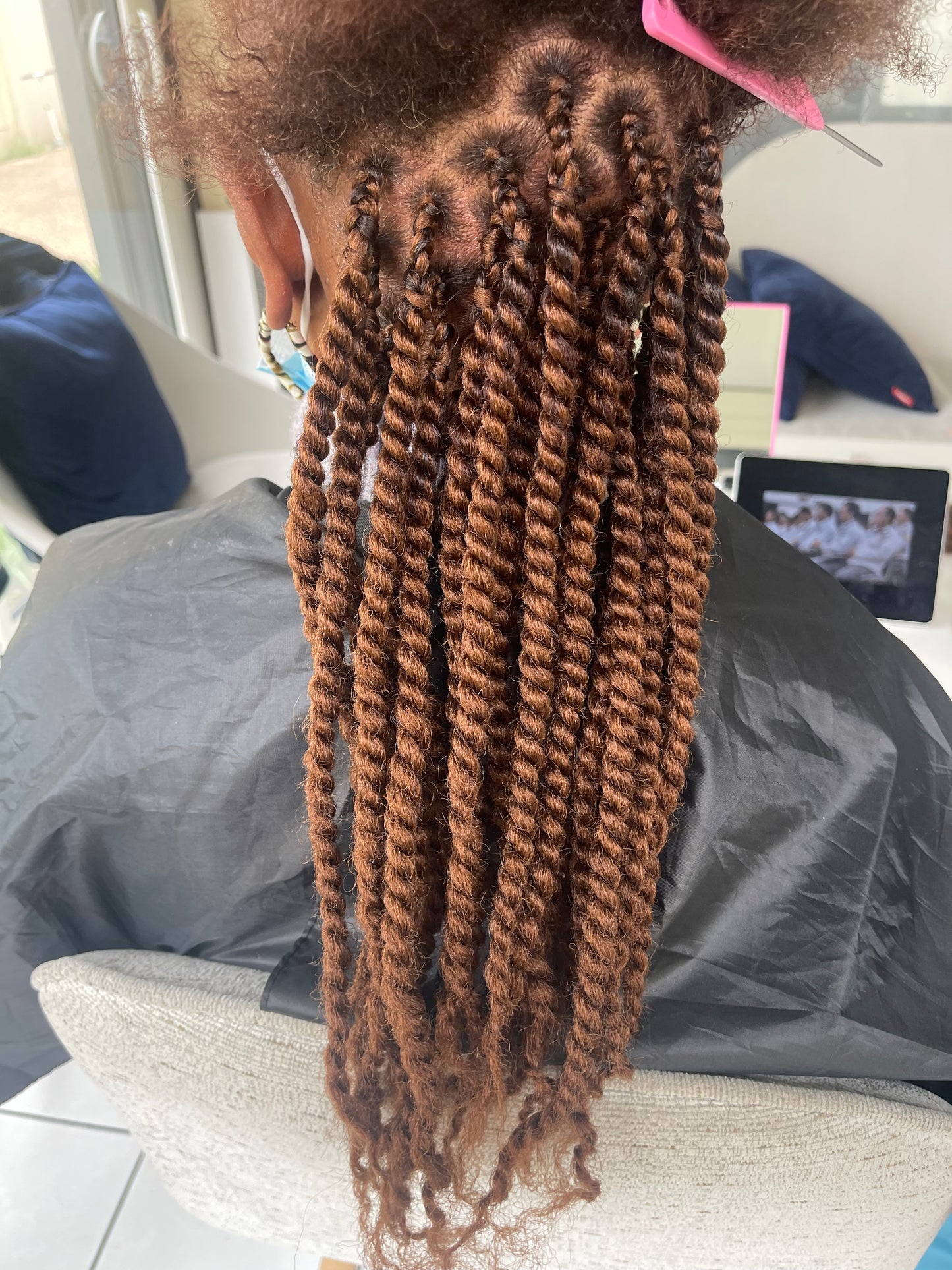 Marley twist afro braids