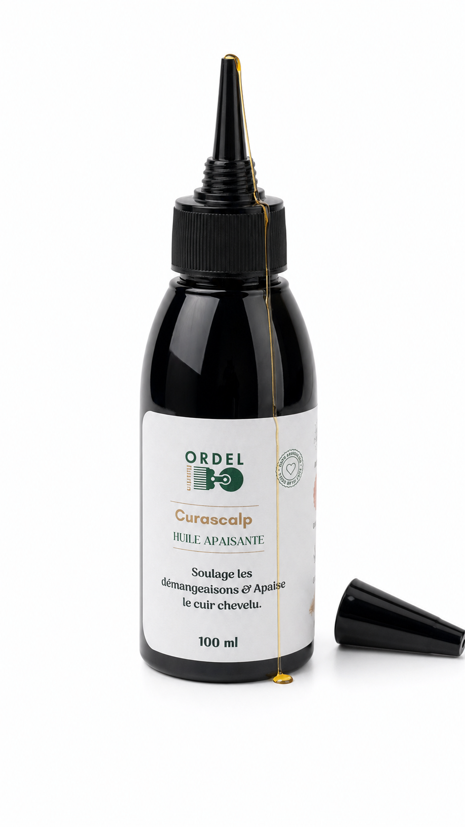 💧 Huile Apaisante & Purifiante – Soin Ciblé | CURASCALP