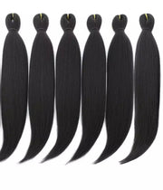 Mèches pour braids pré-étirées facile à coiffer