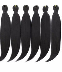 Mèches pour braids pré-étirées facile à coiffer
