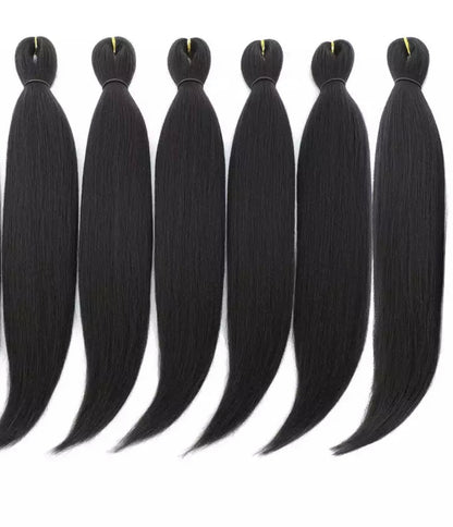 Mèches pour braids pré-étirées facile à coiffer
