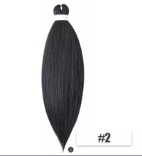 Mèches pour braids pré-étirées facile à coiffer
