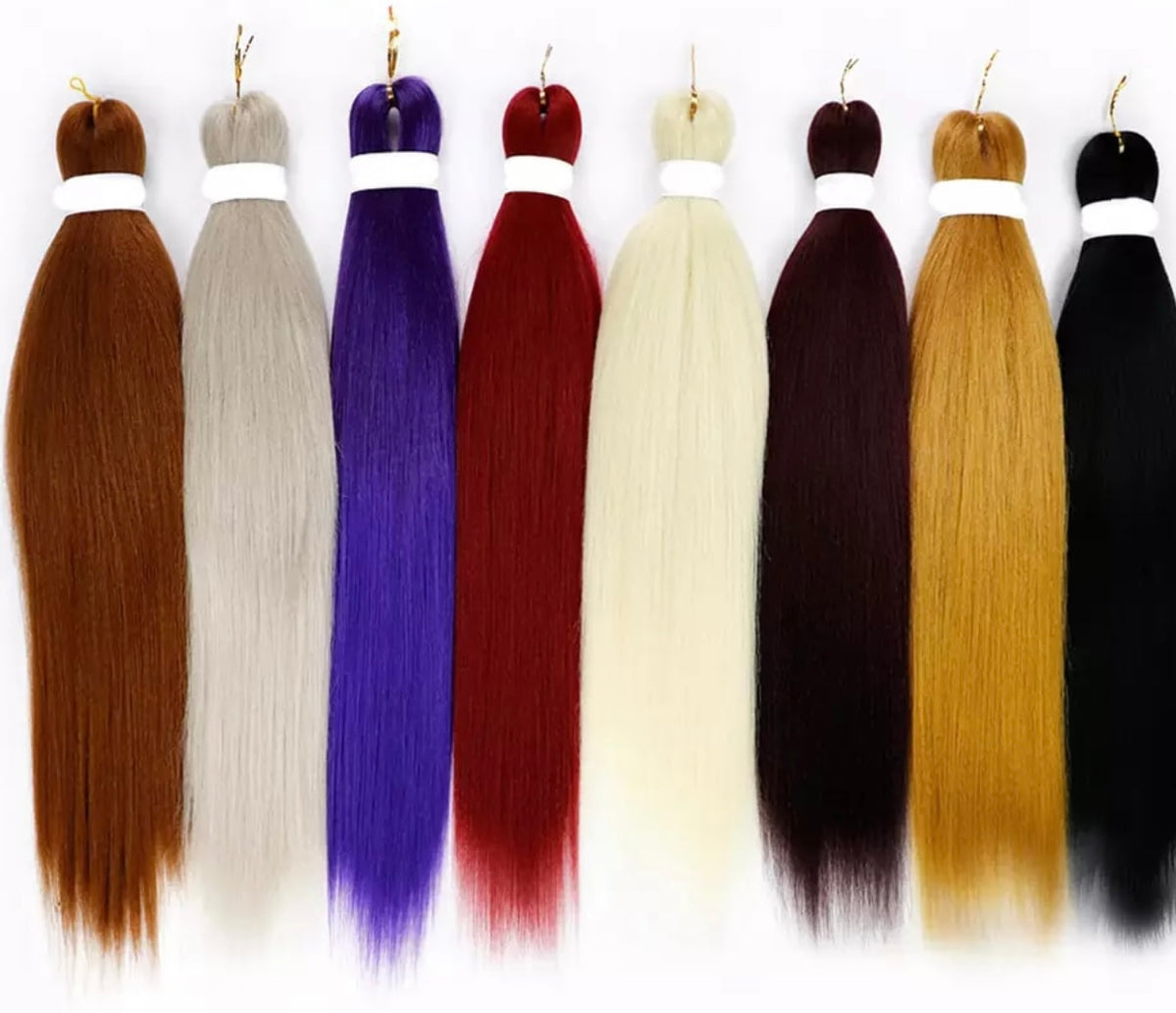 Mèches pour braids pré-étirées facile à coiffer